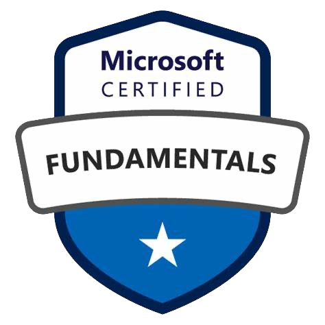badge van Azure microsoft Data fundamentals certificaat